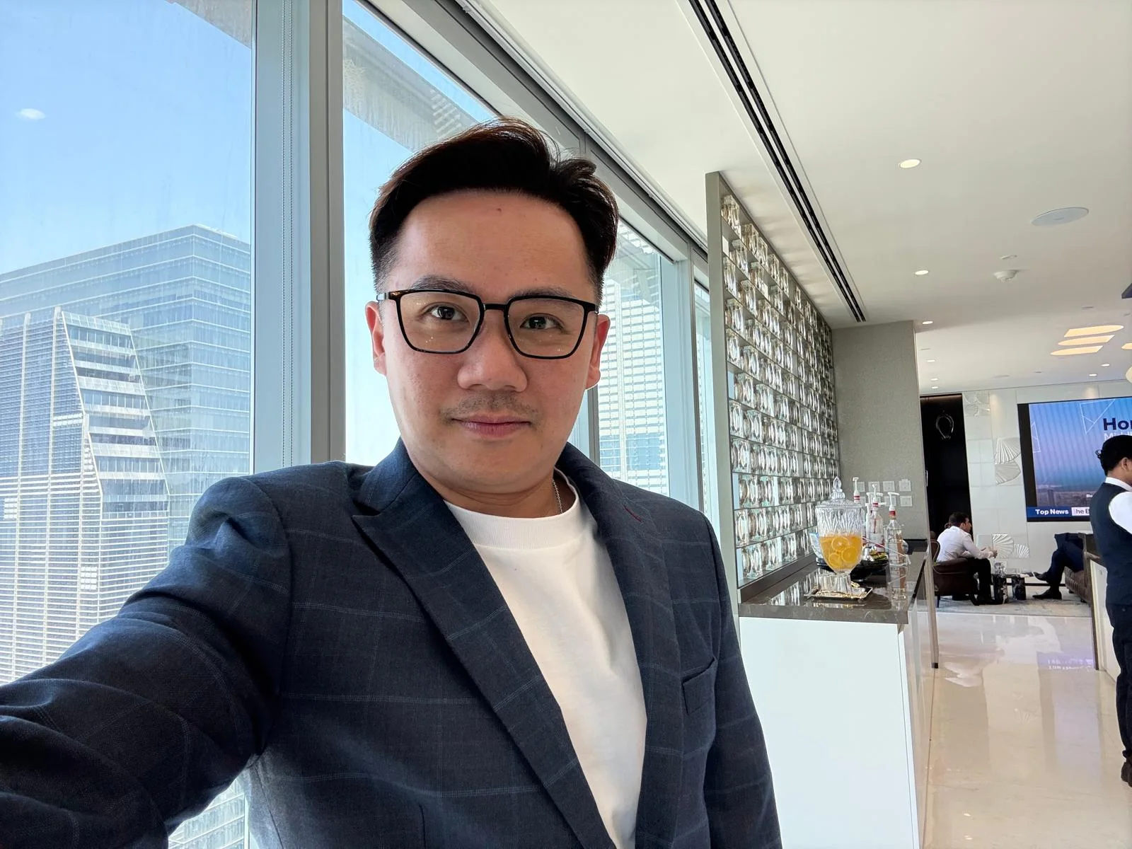Alvin Choo in a prime commercial office environment
