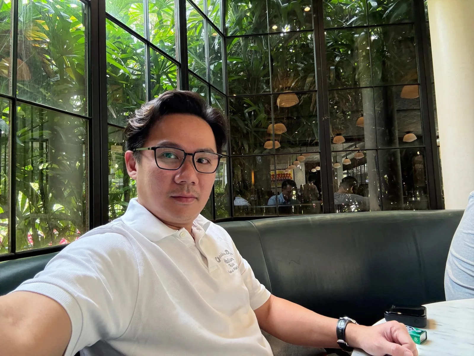 Alvin Choo in an informal working setting